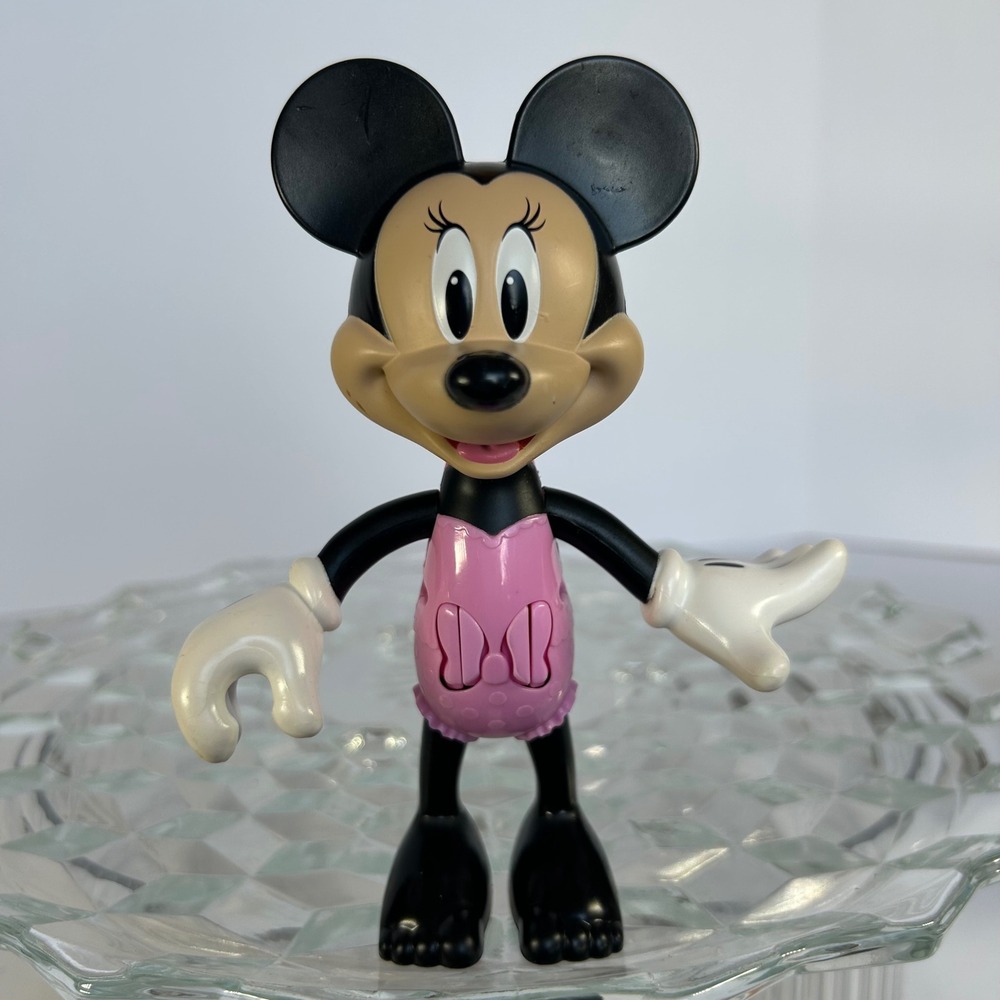 Disney Mickey Mouse‎ & Minnie Mouse Figures Vintage PVC Cake Toppers - Picture 2 of 9